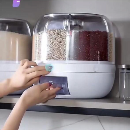 Dispensador de Granos, Cubo Giro