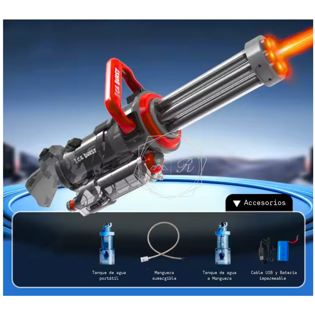 Pistola de agua Aqua Force